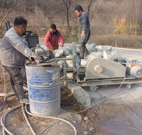 兰考路面下沉注浆